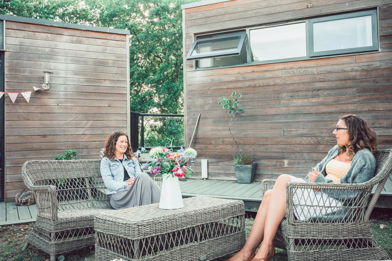 Clophill Eco Lodges Bagian luar foto
