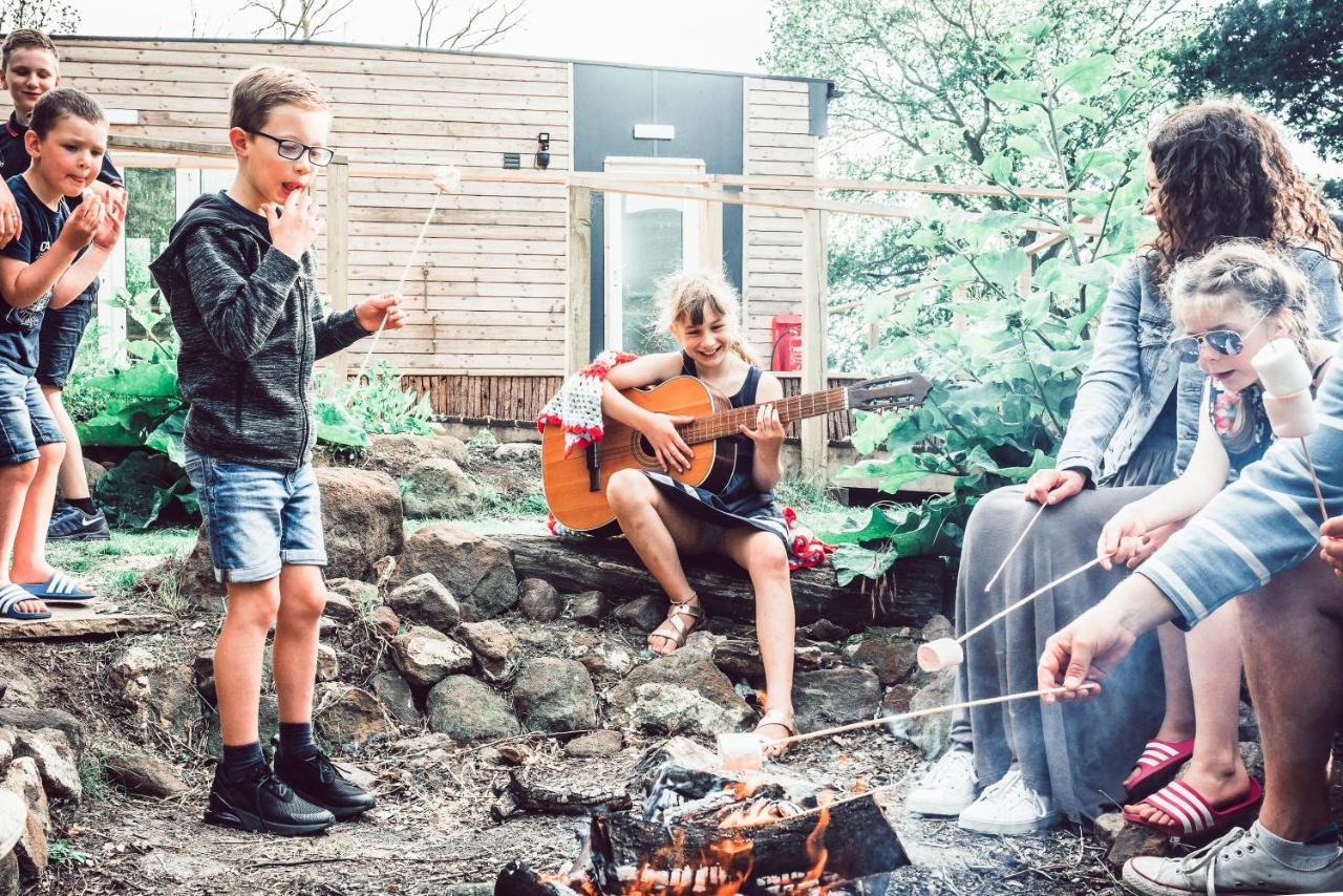 Clophill Eco Lodges Bagian luar foto