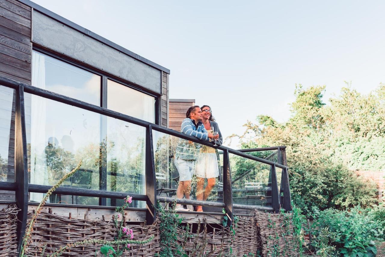 Clophill Eco Lodges Bagian luar foto