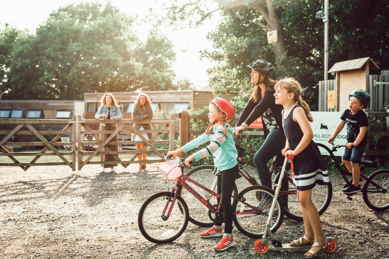 Clophill Eco Lodges Bagian luar foto