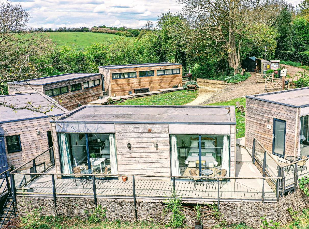 Clophill Eco Lodges Bagian luar foto