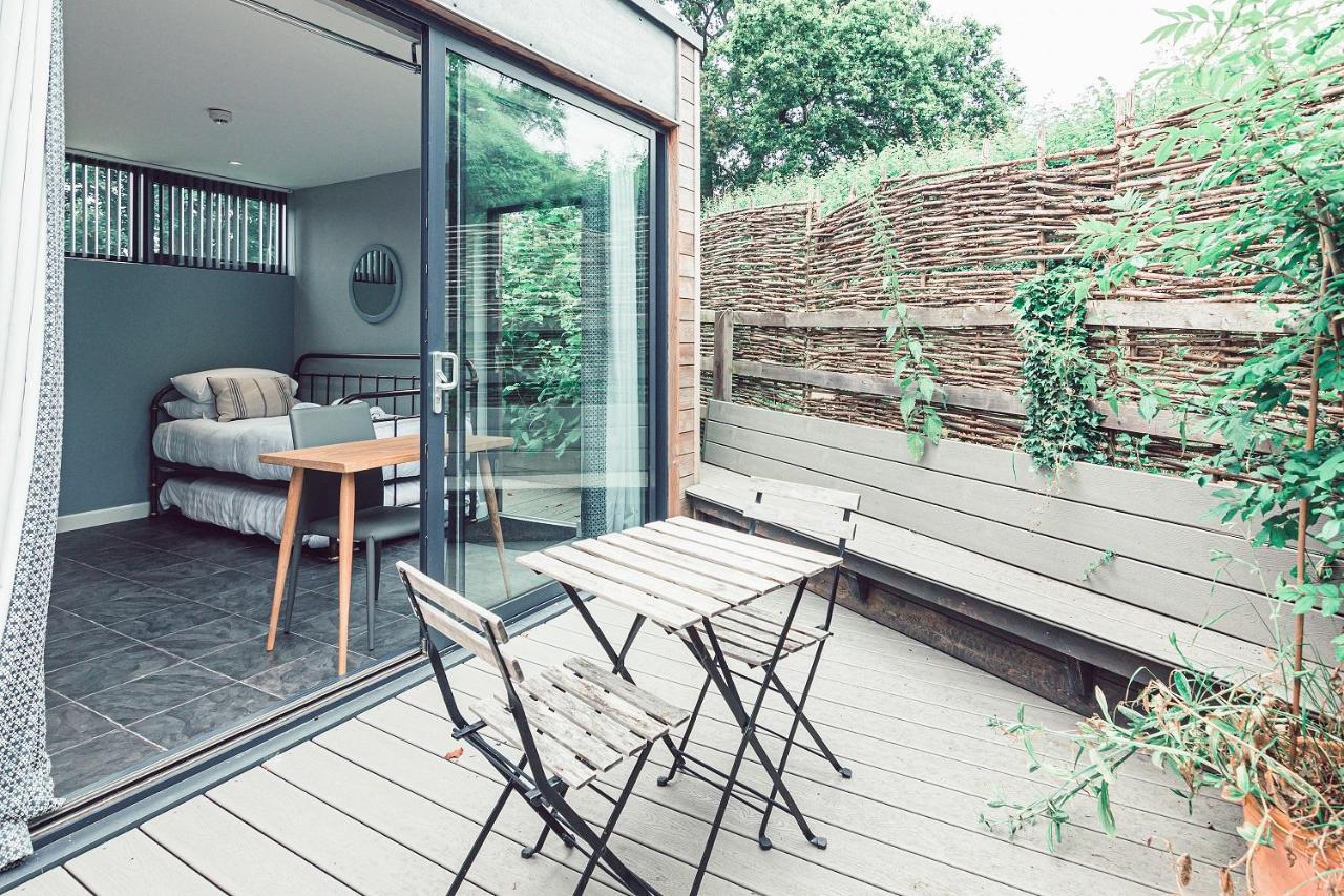 Clophill Eco Lodges Bagian luar foto